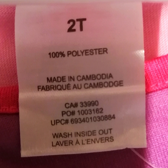 🔥SALE🔥Barbie Mariposa & the Fairy Princess Girl's Nightgown Nighty NWT Size 2T - Picture 7 of 8